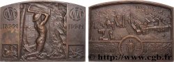 TROISIÈME RÉPUBLIQUE Plaquette, 75e anniversaire de la Compagnie des mines de houille de Courrières