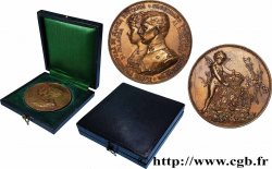ROMANIA - CHARLES I Médaille, Mariage du dauphin Ferdinand de Roumanie et Marie d’Edimbourg