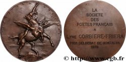 CINQUIÈME RÉPUBLIQUE Médaille, Société des poètes français, Prix Deldebat de Gonzalva