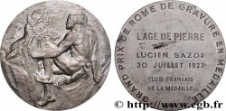 V REPUBLIC Médaille, L’âge de pierre, Exemplaire Éditeur