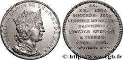 SÉRIE MÉTALLIQUE DES ROIS DE FRANCE Médaille, Philippe IV Le Bel - 45 - refrappe ultra-moderne