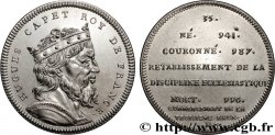 METALLIC SERIES OF THE KINGS OF FRANCE  Règne de HUGUES CAPET - 35 - refrappe ultra-moderne