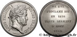 SÉRIE MÉTALLIQUE DES ROIS DE FRANCE Médaille, Louis-Philippe - 72 - refrappe ultra-moderne