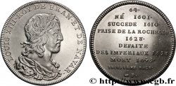 SÉRIE MÉTALLIQUE DES ROIS DE FRANCE Médaille, Règne de LOUIS XIII - 64 - refrappe ultra-moderne