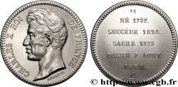 SÉRIE MÉTALLIQUE DES ROIS DE FRANCE Médaille, Règne de CHARLES X - 71 - refrappe ultra-moderne
