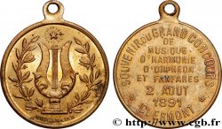 III REPUBLIC Médaille, Concours de musique d’harmonie et d orphéon
