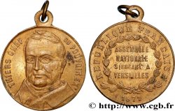 III REPUBLIC Médaillette, Adolphe Thiers, chef du pouvoir exécutif