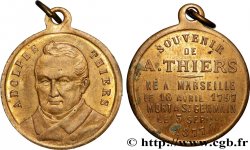 III REPUBLIC Médaillette, Adolphe Thiers
