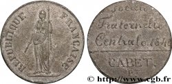 SECOND REPUBLIC Médaille, Président de la société fraternelle centrale