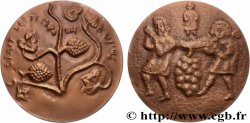 FUNFTE FRANZOSISCHE REPUBLIK Médaille, Raisins miraculeux, La grappe de Canaan