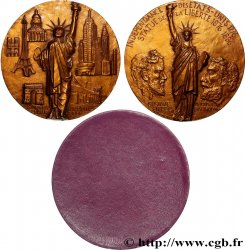 V REPUBLIC Médaille, Fondation Bartholdi-Eiffel, refrappe