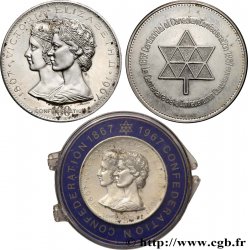 KANADA Médaille, Centenaire de la confédération canadienne