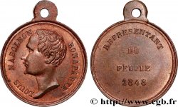 DEUXIÈME RÉPUBLIQUE Médaille, Louis Napoléon Bonaparte Représentant du peuple