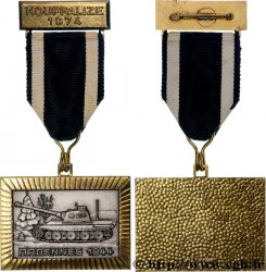 BELGIQUE - ROYAUME DE BELGIQUE - BAUDOUIN Ier Médaille, Ardennes