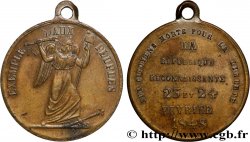 DEUXIÈME RÉPUBLIQUE Médaille en mémoire des événements de 1848