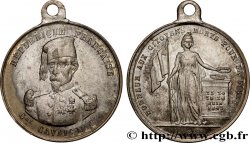 DEUXIÈME RÉPUBLIQUE Médaille, Général Louis Eugène Cavaignac, Honneur aux citoyens morts pour la liberté