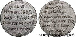 SECOND REPUBLIC Médaille, Formation du gouvernement provisoire