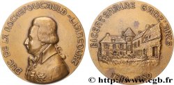 CINQUIÈME RÉPUBLIQUE Médaille, Duc de Larochefoucauld-Liancourt, Bicentenaire des Gadz-Arts
