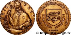 CINQUIÈME RÉPUBLIQUE Médaille, Saint Eloi, Entreprise d’installations thermiques, Chambre syndicale
