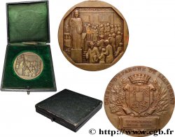 TERZA REPUBBLICA FRANCESE Médaille, Centenaire de la Caisse d’Épargne de Liancourt