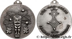 V REPUBLIC Médaille, Porte-clés, Gerboise bleue Reggane, Essais Nucléaires