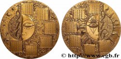 CINQUIÈME RÉPUBLIQUE Médaille calendrier, Le temps scintille et le songe est Savoir
