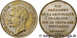 DEUXIÈME RÉPUBLIQUE Médaillette, Proclamation du président Louis Napoléon Bonaparte