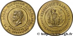 DEUXIÈME RÉPUBLIQUE Médaille, Louis-Napoléon Bonaparte