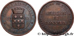 SECOND EMPIRE Médaille, Société académique de Cherbourg