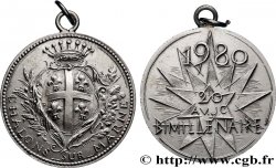 CINQUIÈME RÉPUBLIQUE Médaille, Bimillénaire de la fondation de la cité de Châlons-sur-Marne