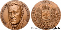 CINQUIÈME RÉPUBLIQUE Médaille, Benjamin Gaillard, maire de Cavalaire