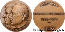 FUNFTE FRANZOSISCHE REPUBLIK Médaille, Eugène et Roger Martin