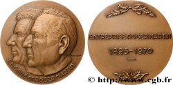 CINQUIÈME RÉPUBLIQUE Médaille, Eugène et Roger Martin