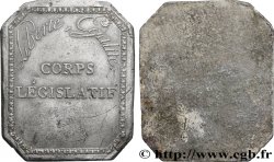 CONSULAT Plaquette, Corps législatif, tirage uniface du revers TTB