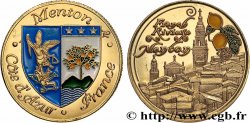 TOURISTIC MEDALS Médaille, Menton, Côte d’Azur
