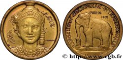 DRITTE FRANZOSISCHE REPUBLIK Médaille, Exposition Coloniale Internationale - Asie