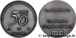 V REPUBLIC Médaille, 50 ans de la Fédération française de la randonnée pédestre