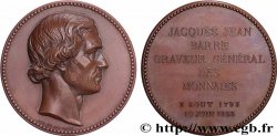 SECOND EMPIRE Médaille pour le graveur Jacques-Jean Barre