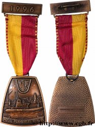 SUISSE Médaille, Poste de pompier permanent 