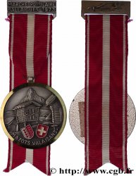 SUISSE - CANTON DU VALAIS Médaille, Marche populaire