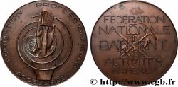 QUATRIÈME RÉPUBLIQUE Médaille, Fédération nationale du bâtiment et des activités annexes