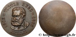 LITTÉRATURE : ÉCRIVAINS/ÉCRIVAINES - POÈTES Médaille, Victor Hugo, Cercle du bibliophile