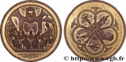 SECOND EMPIRE Médaille, Concile Vatican I, refrappe