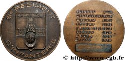 CINQUIÈME RÉPUBLIQUE Médaille, 5e Régiment d’Infanterie
