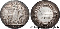 TERCERA REPUBLICA FRANCESA Médaille, Pour la Patrie !