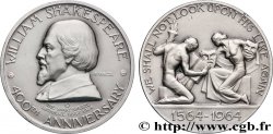 LITTÉRATURE : ÉCRIVAINS/ÉCRIVAINES - POÈTES Médaille, William Shakespeare