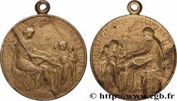III REPUBLIC Médaillette, Journée française, secours national