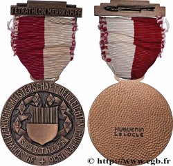 SWITZERLAND Médaille, 39.e Championnat suisse des troupes légères