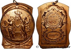 BELGIUM - KINGDOM OF BELGIUM - ALBERT I Plaquette, Festival d Ostende