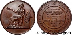 TROISIÈME RÉPUBLIQUE Médaille de récompense, enseignement du dessin